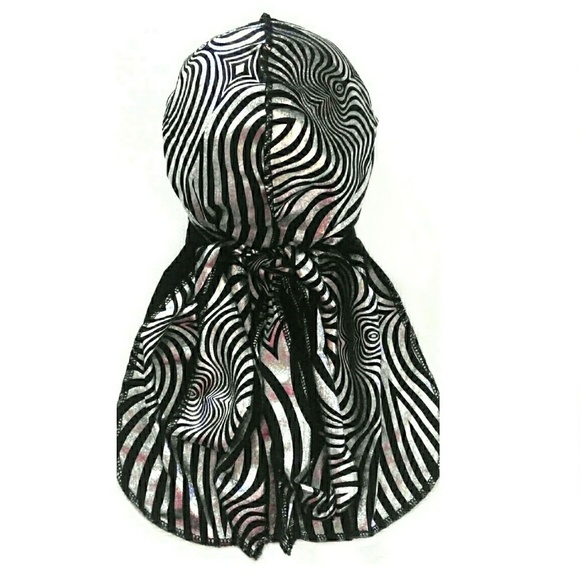 Pin Up Girl Aces Nude Green Red White Head Wrap Bandanna Sweatband Durag Biker